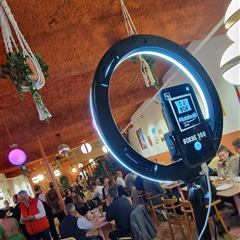 Borne 360° en soirée