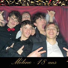Tirage photobooth, anniversaire