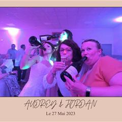 Tirage photobooth, mariage
