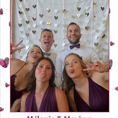 Tirage photobooth, mariage