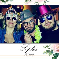 Tirage photobooth, anniversaire